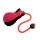 Mystique® Dummy "Ball Marking" 150g Schwarz/Hotpink