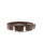 Mystique® Biothane Halsband deluxe 25 mm 40 - 48 cm Braun Standard