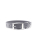 Mystique® Biothane Halsband deluxe 25 mm 50 - 58 cm Grau Standard
