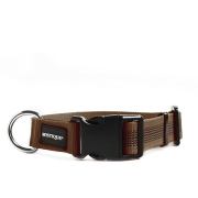 Mystique® Gummiertes Halsband 25mm 40 - 50 cm Braun...