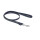 Mystique® Gummierte Leine 15 mm  mit Handschlaufe Purpur 1,2 m