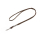 Mystique® Gummierte Umhängeleine 20 mm 2 m Khaki Standard silber