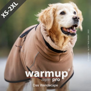 WARMUP CAPE PRO/NEUE FARBKOMBINATION CAMEL
