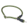Mystique® Halsband Nylon rund mit Zugbegrenzung 8mm Khaki 55 cm