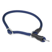 Mystique® Halsband Nylon rund mit Zugbegrenzung 8mm Neongrün 55 cm