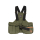 Mystique® Dummyweste "Trainer" Khaki/Orange Small Kunststoff