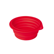 Silikon Napf, faltbar 500ml rot