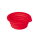 Silikon Napf, faltbar 500ml rot