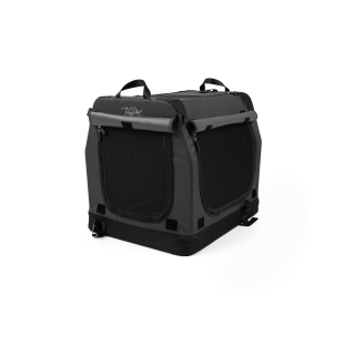 Faltbare Aluminium Hundebox TPX90-Pro grau