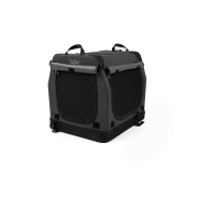 Faltbare Aluminium Hundebox TPX90-Pro grau