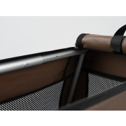 Faltbare Aluminium Hundebox TPX90-Pro grau
