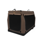 Faltbare Aluminium Hundebox TPX90-Pro grau