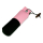 Mystique® Dummy "Marking" 500g  Schwarz/Pink