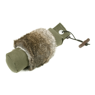 Mystique® Dummy "Rabbit fur" mit Fellring Kaki