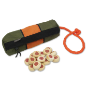 Mystique® Futterdummy "Snack" klein  Khaki/Orange