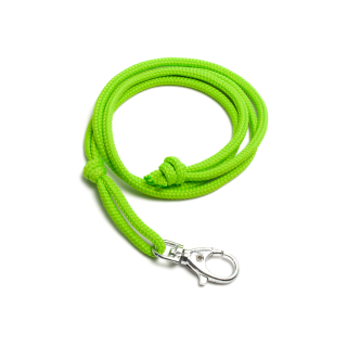 Mystique® Pfeifenband mit Karabiner Neongrün
