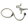 Mystique® Field trial Kurzführer 6mm mit Zugbegrenzung Khaki 65 cm