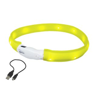 LED Leuchtband breit VISIBLE M 25 mm, L: 55 cm Gelb