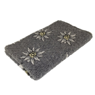 Exclusiv Premium Vetbed gummiert  Herzen 160 x 100 cm Edelweiss