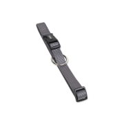 Classic Halsband Grau 15 mm  30-45 cm
