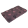 Exclusiv Premium Vetbed mit kleinen Pfoten  gummiert 160 x 100 cm Rosa Meliert rosa/schwarze Pfoten