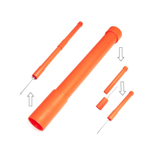 Markierstab (Einweisestab) neon orange im Set 3Stk.