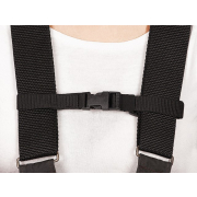 Mystique® Dummyweste "Trainer"  gewachst Medium Kunststoff Dunkelbraun