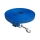 Mystique® Gummierte Schleppleine  20 mm Blau 6 m  Mit Handschlaufe