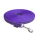 Mystique® Gummierte Schleppleine  20 mm Lila 5 m Mit Handschlaufe