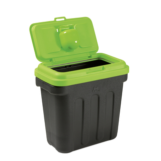 Maelson Dry Box mit grünem Deckel 15 - für bis zu 15 kg Trockenfutter