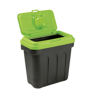 Maelson Dry Box mit grünem Deckel 20 - für bis 20 kg Trockenfutter