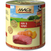 MACs Dog  Rind + K&uuml;rbis