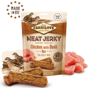 Carnilove Meat Jerky Chicken with Quail Bar