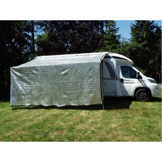 ALUMINIUM SCHATTENNETZ 5 x 8 m